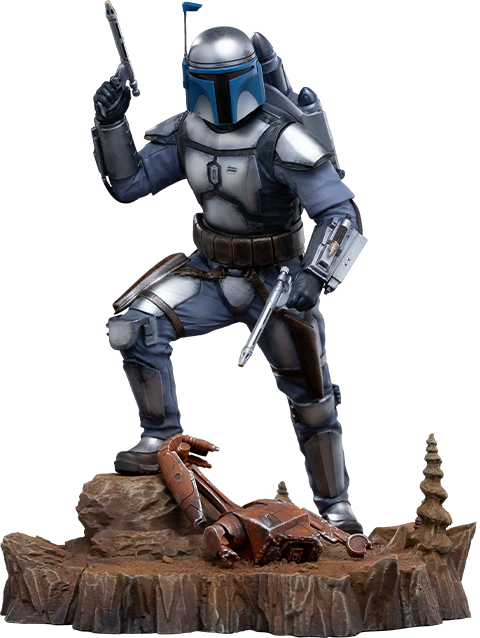 Star Wars Jango Fett 1:10 Scale Statue  (Prototype Shown) View 15