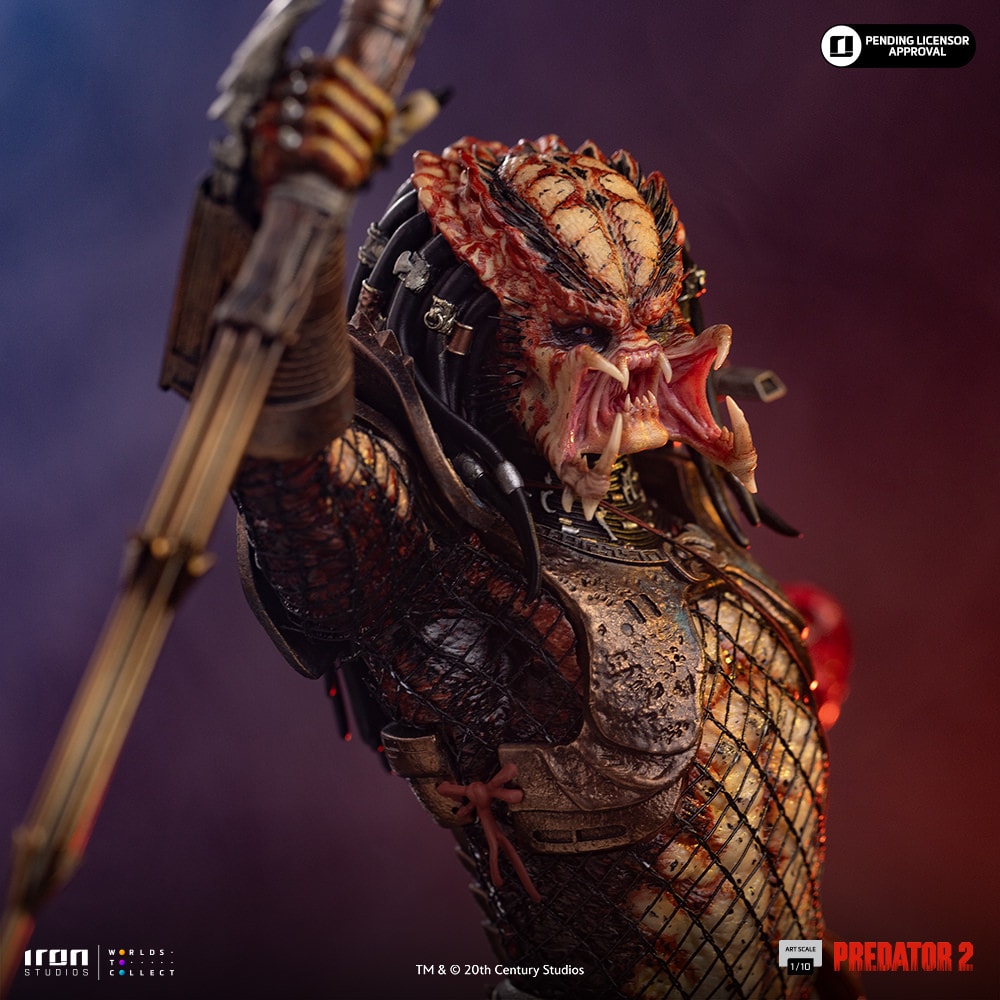 Predator 2 Predator City Hunter 1:10 Scale Statue  (Prototype Shown) View 3