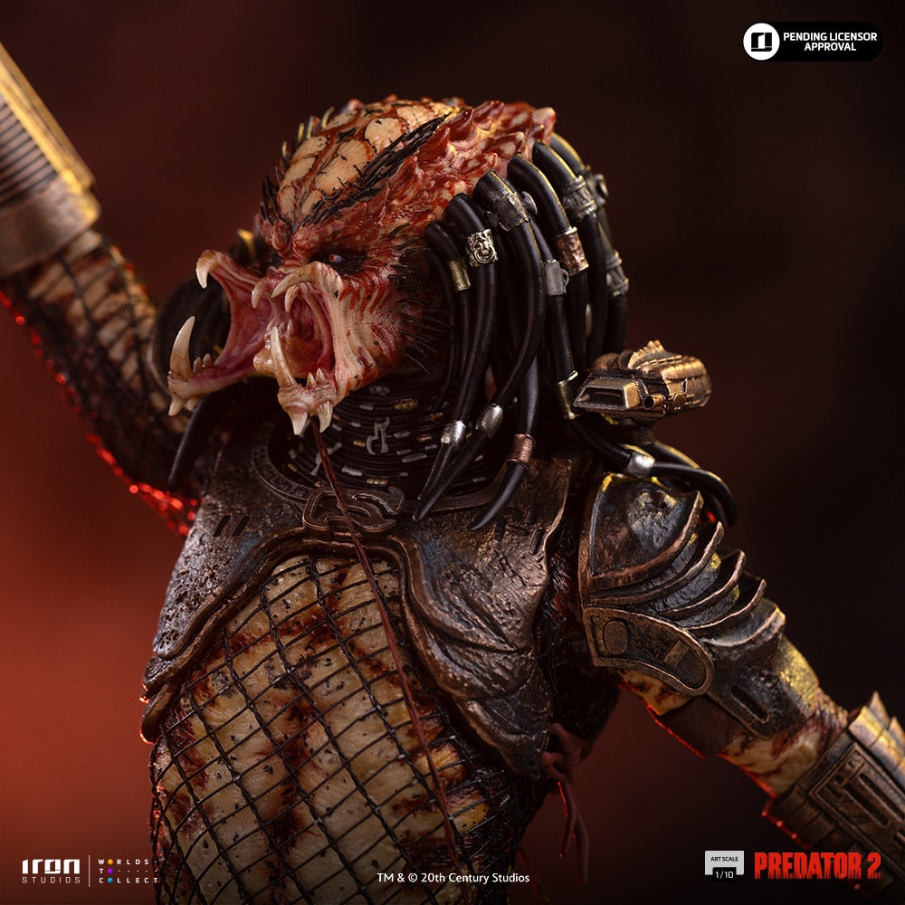 Predator 2 Predator City Hunter 1:10 Scale Statue  (Prototype Shown) View 5