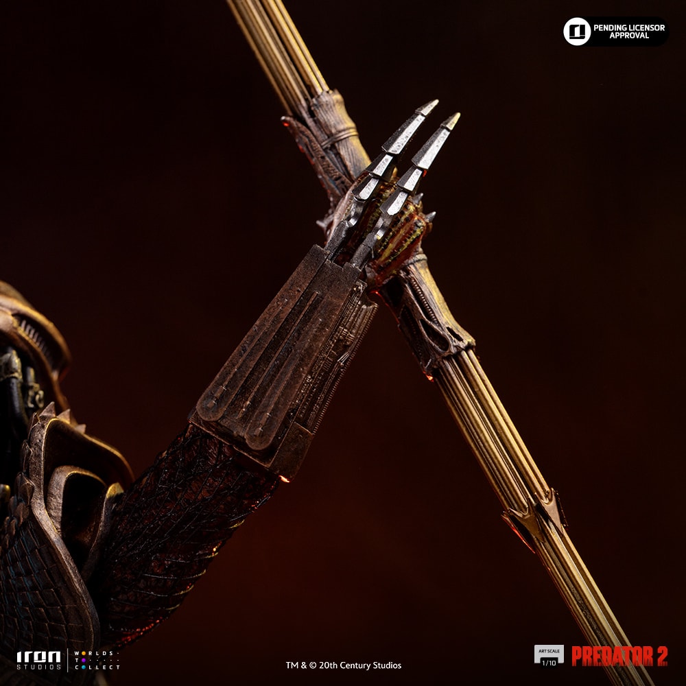 Predator 2 Predator City Hunter 1:10 Scale Statue  (Prototype Shown) View 6