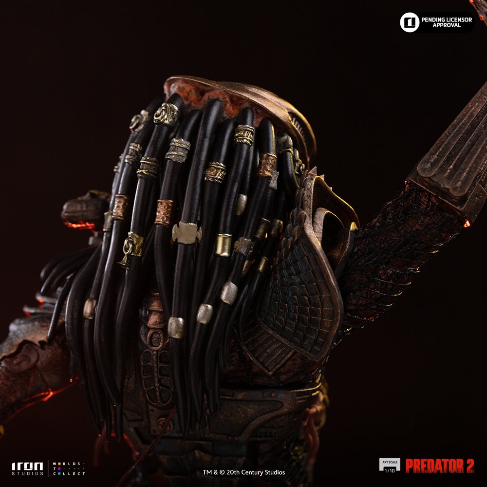 Predator 2 Predator City Hunter 1:10 Scale Statue  (Prototype Shown) View 7