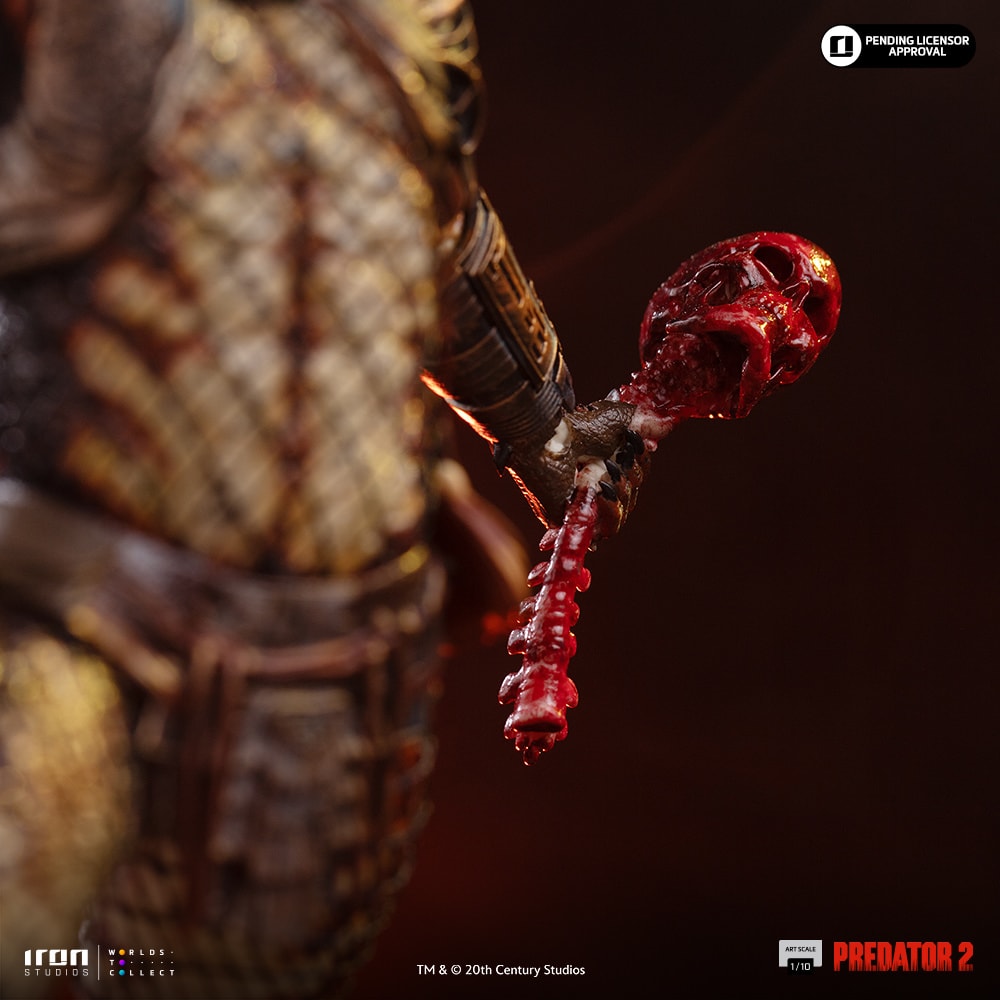 Predator 2 Predator City Hunter 1:10 Scale Statue  (Prototype Shown) View 8