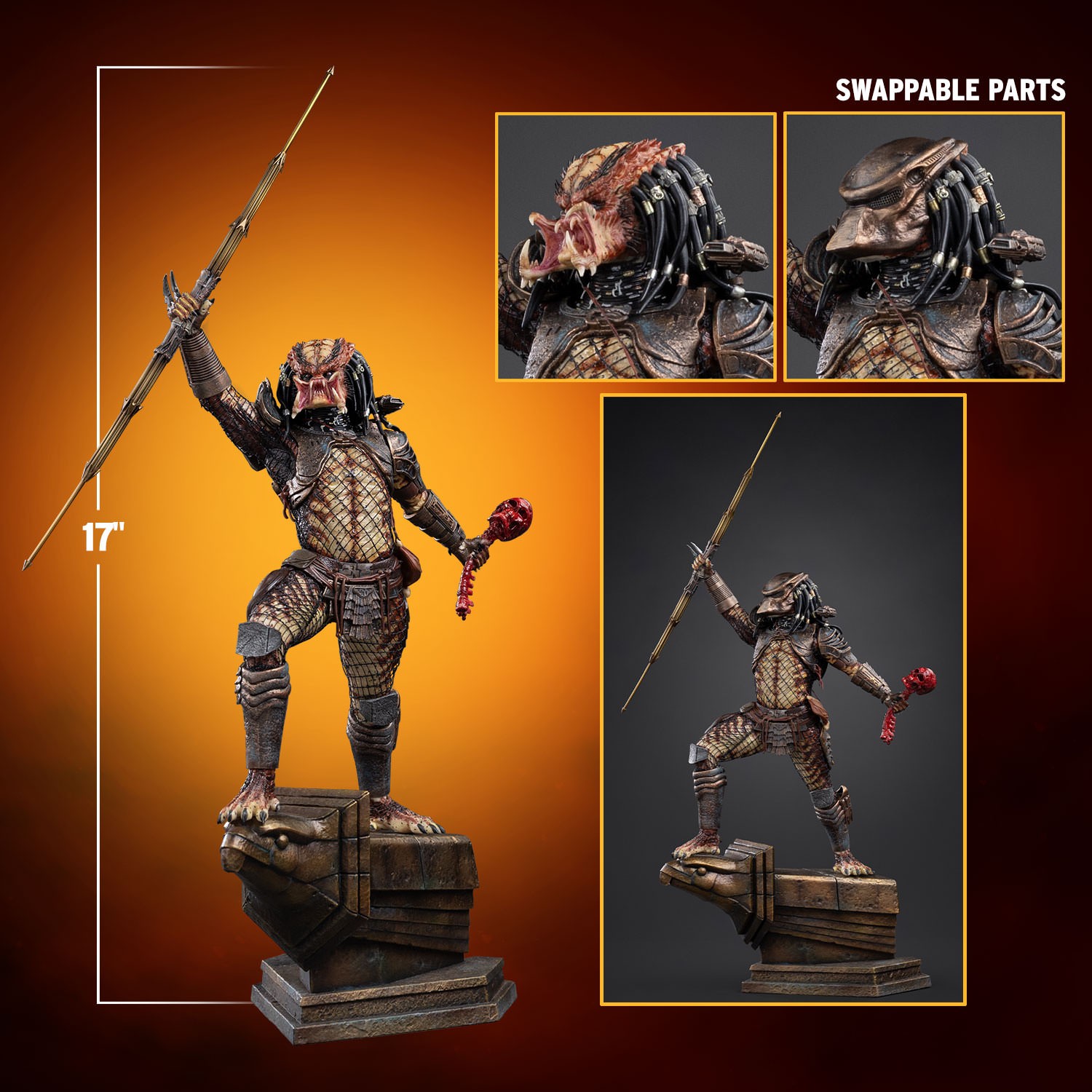Predator 2 Predator City Hunter 1:10 Scale Statue  (Prototype Shown) View 2