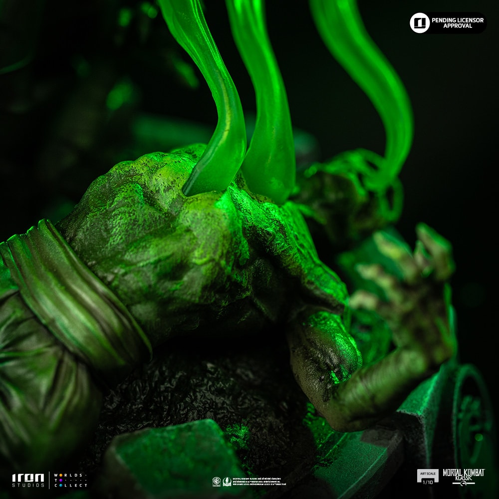 Mortal Kombat Shang Tsung 1:10 Scale Statue  (Prototype Shown) View 5