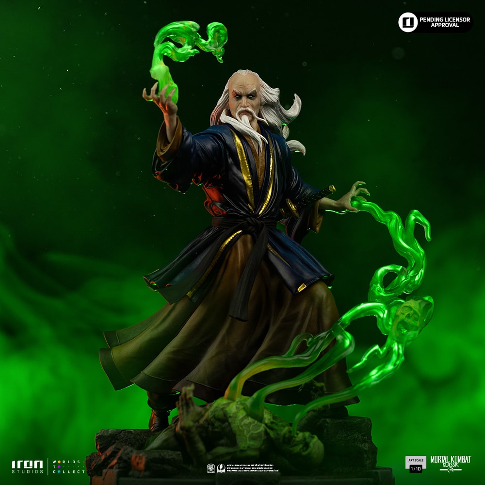 Mortal Kombat Shang Tsung 1:10 Scale Statue  (Prototype Shown) View 6