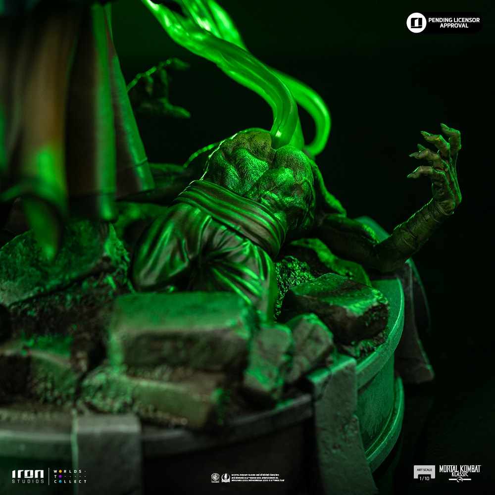 Mortal Kombat Shang Tsung 1:10 Scale Statue  (Prototype Shown) View 7