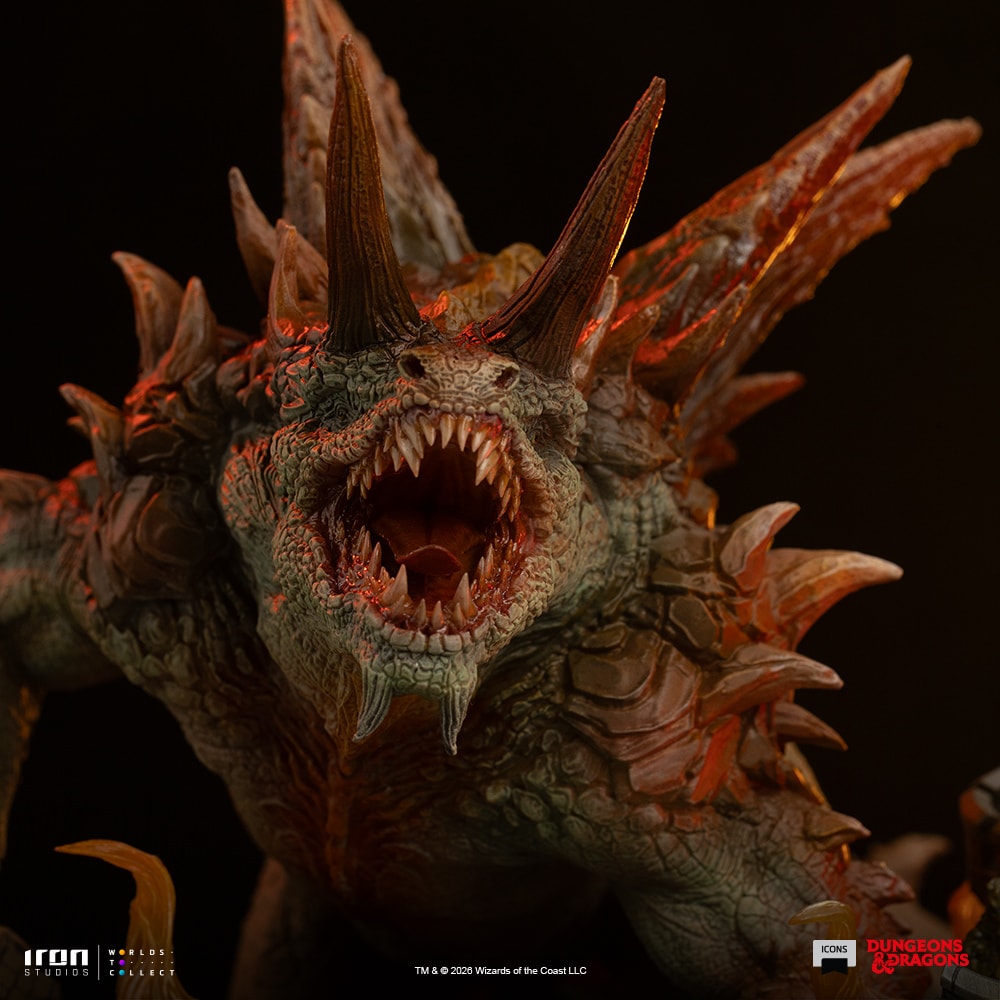 Dungeons & Dragons Tarrasque Statues  (Prototype Shown) View 4