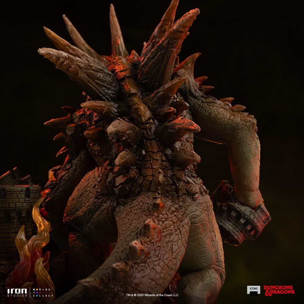 Dungeons & Dragons Tarrasque Statues  (Prototype Shown) View 8