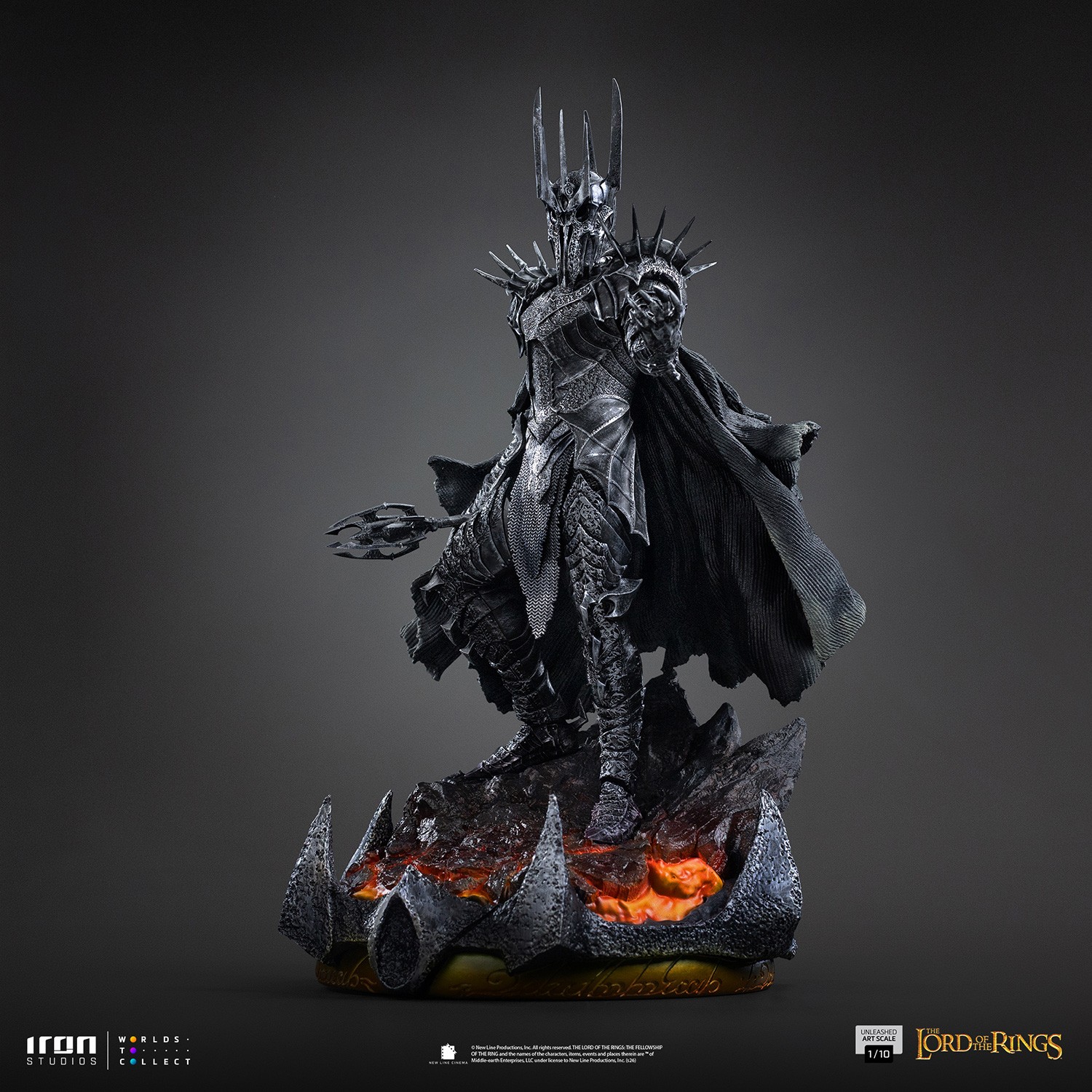 The Lord of the Rings Sauron Unleashed 1:10 Scale Statue  (Prototype Shown) View 5