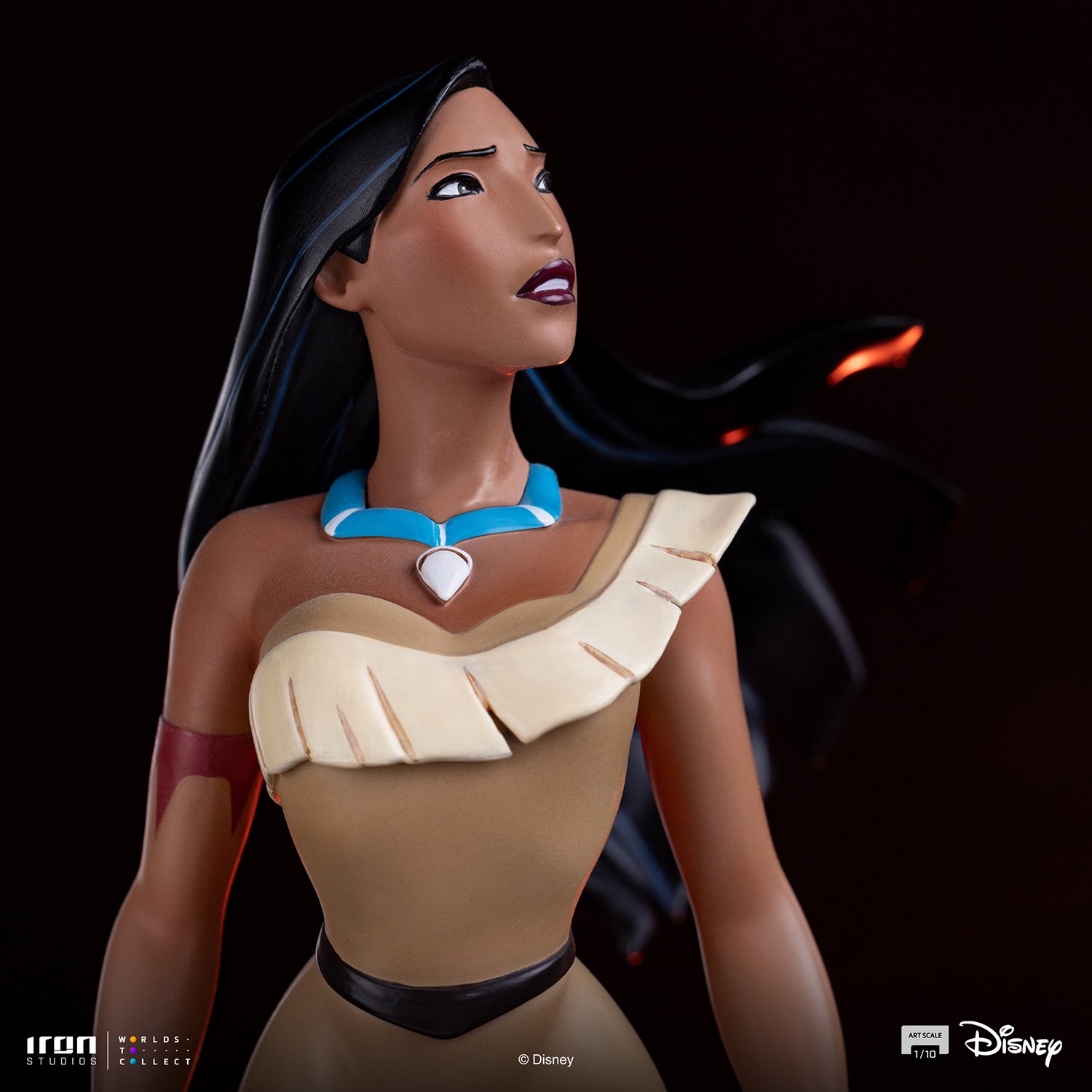 Disney Pocahontas Colors of the Wind Version 1:10 Scale Statue  (Prototype Shown) View 1