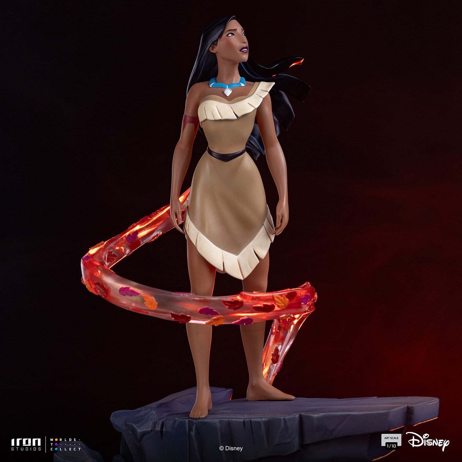 Disney Pocahontas Colors of the Wind Version 1:10 Scale Statue  (Prototype Shown) View 5