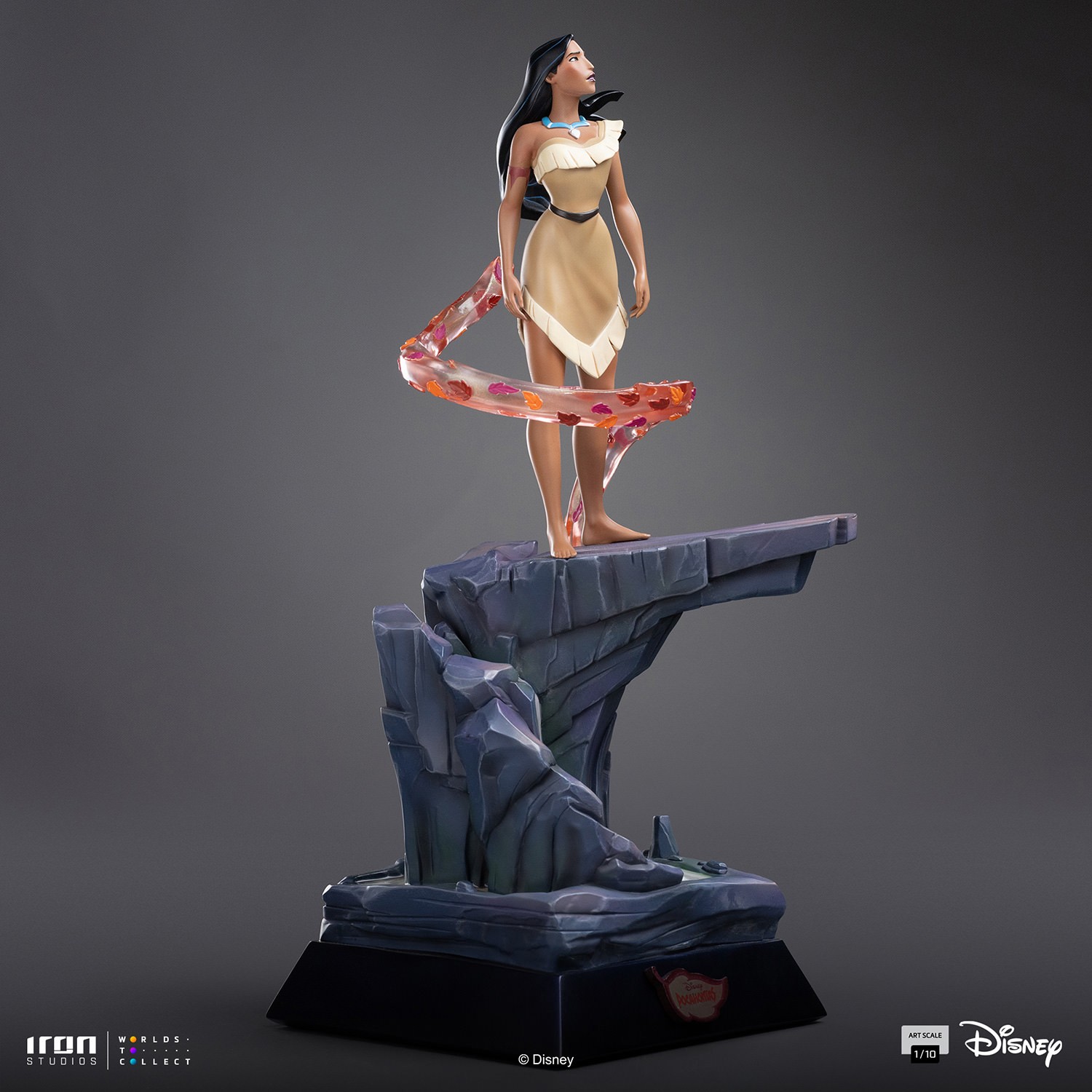 Disney Pocahontas Colors of the Wind Version 1:10 Scale Statue  (Prototype Shown) View 8