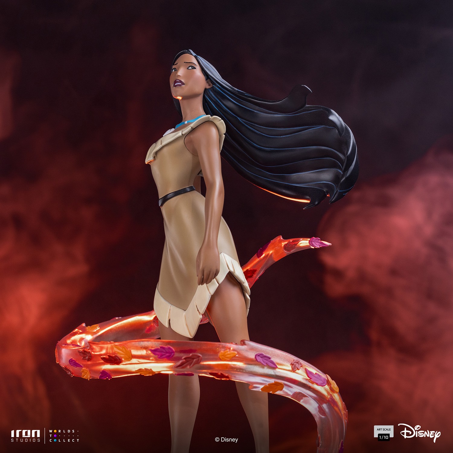 Disney Pocahontas Colors of the Wind Version 1:10 Scale Statue  (Prototype Shown) View 13
