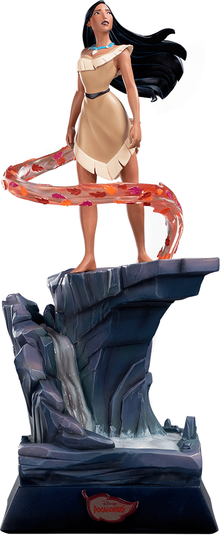 Disney Pocahontas Colors of the Wind Version 1:10 Scale Statue  (Prototype Shown) View 14