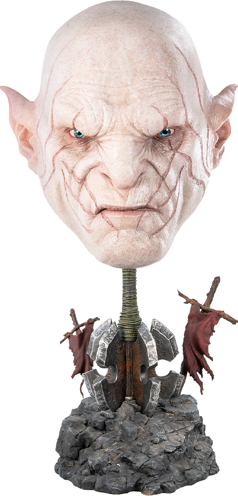 The Hobbit Azog Art Mask Life-Size Bust  (Prototype Shown) View 14