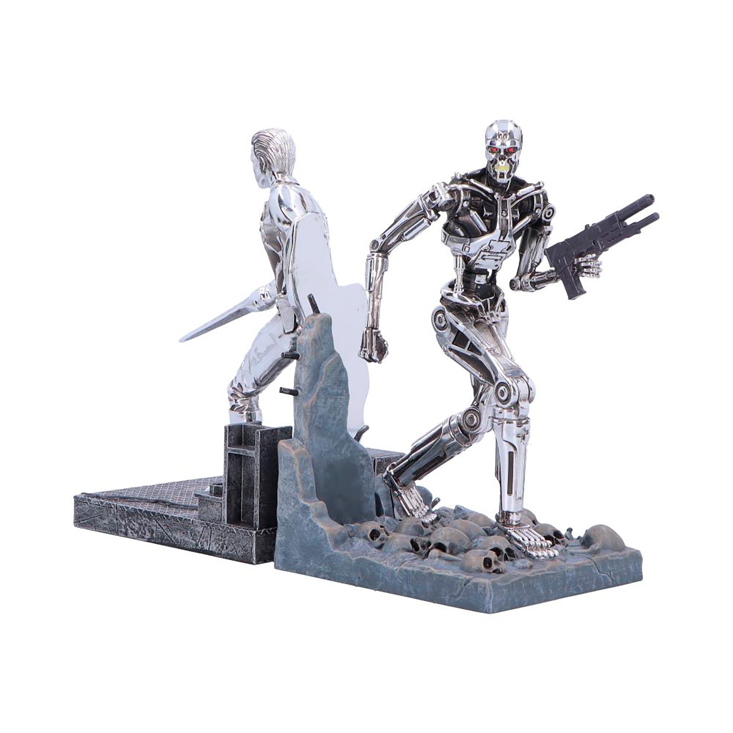 Terminator T-1000 vs T-800 Bookends Office Supplies  (Prototype Shown) View 4