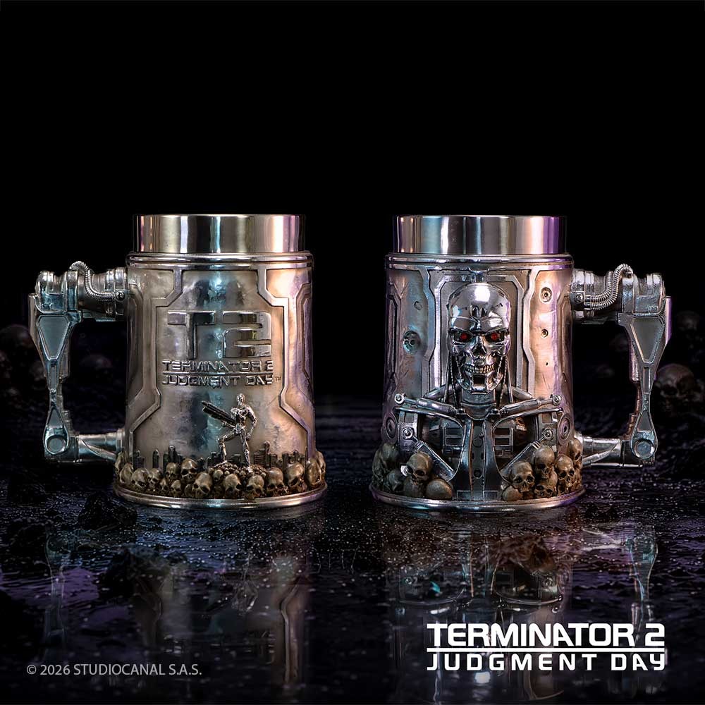 Terminator T-800 Tankard Collectible Drinkware  (Prototype Shown) View 2