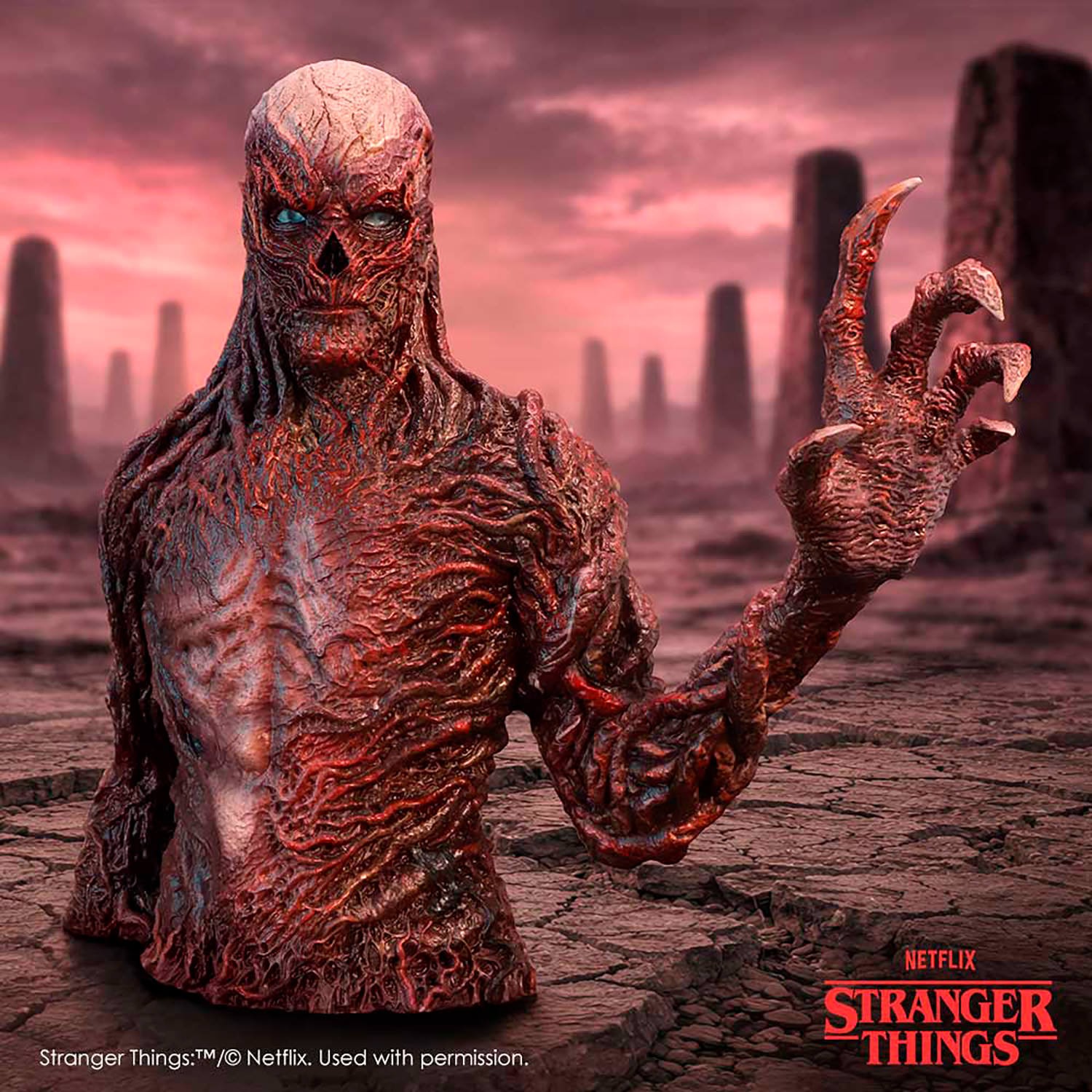 Stranger Things Vecna Bust  (Prototype Shown) View 1
