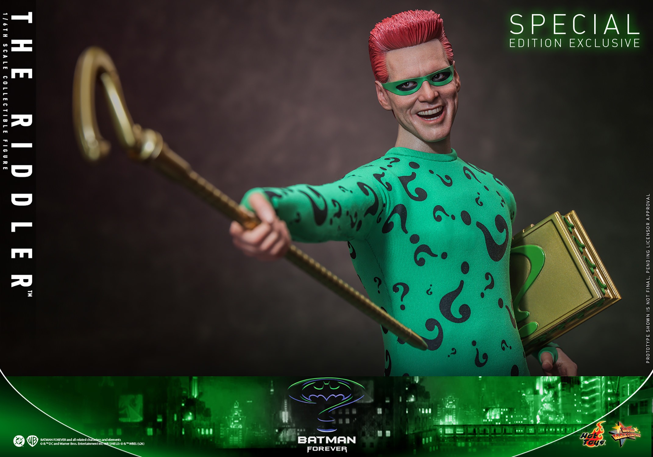 DC Comics The Riddler (Special Edition) Sixth Scale Figure  (Prototype Shown) View 1