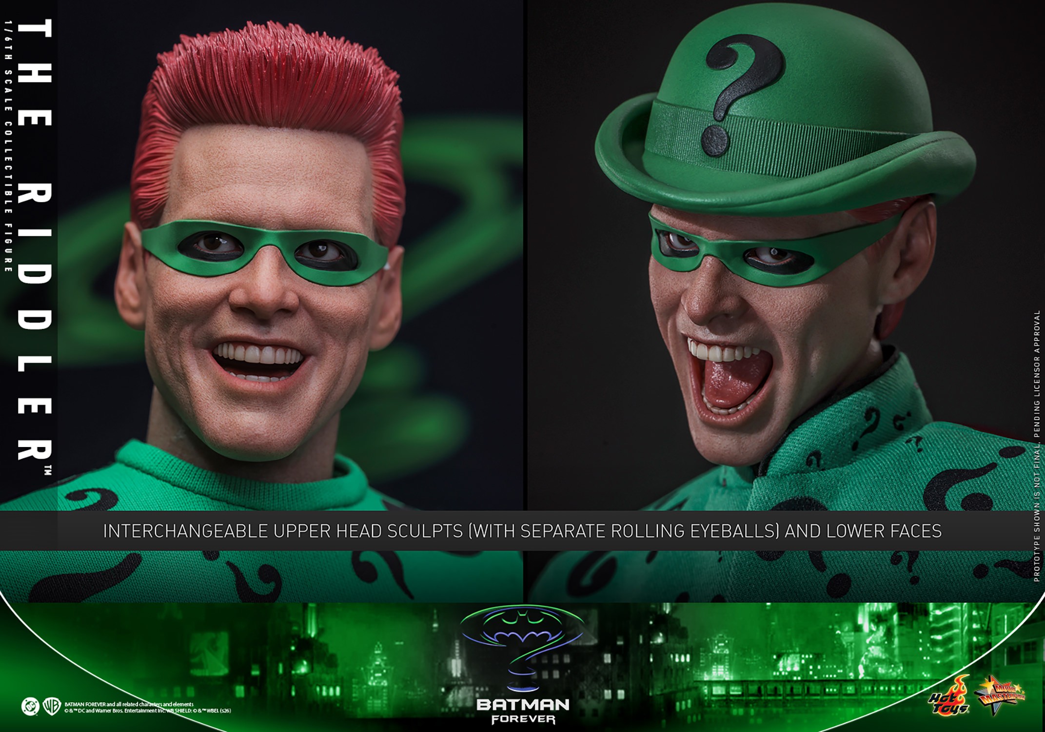 DC Comics The Riddler (Special Edition) Sixth Scale Figure  (Prototype Shown) View 18