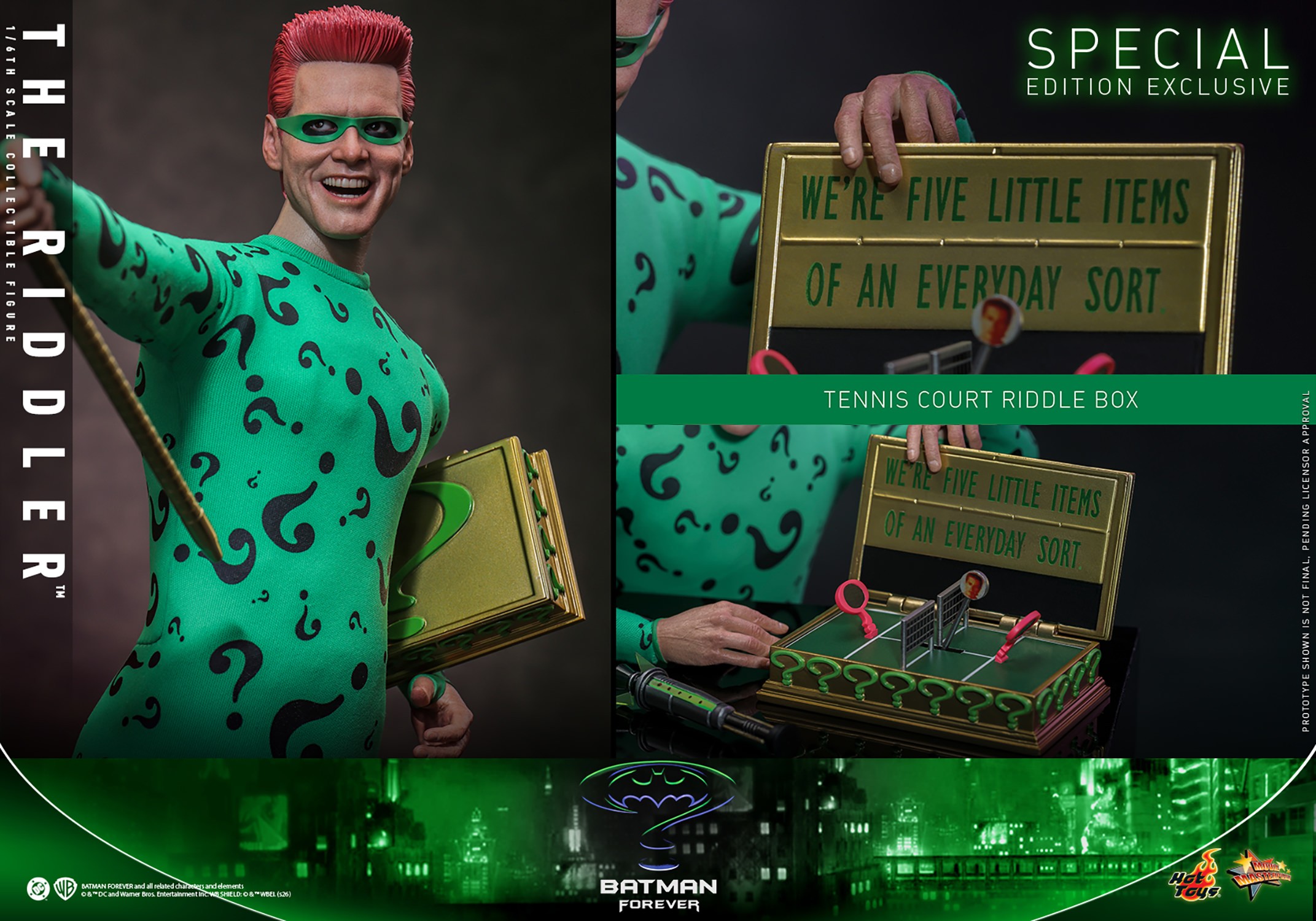 DC Comics The Riddler (Special Edition) Sixth Scale Figure  (Prototype Shown) View 21