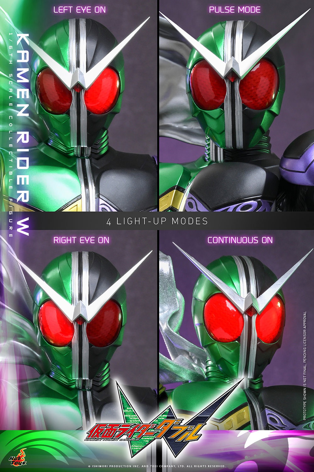 Kamen Rider Kamen Rider W (Special Edition) Sixth Scale Figure  (Prototype Shown) View 18