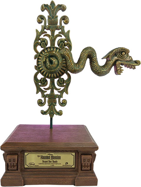 Disney Serpent Door Handle Prop Replica  (Prototype Shown) View 11