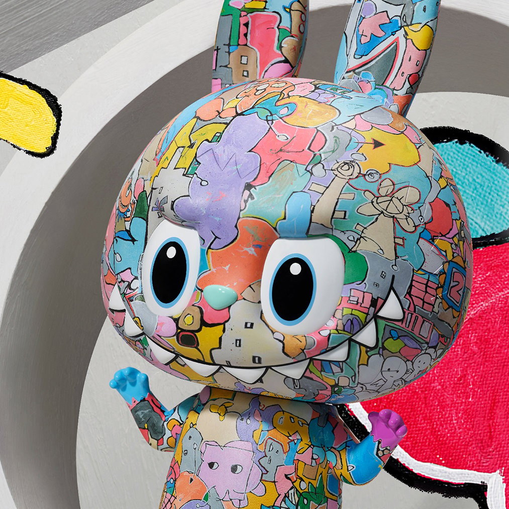 The Monsters MEGA LABUBU 400% Tenth Anniversary Collectible Figure  (Prototype Shown) View 5