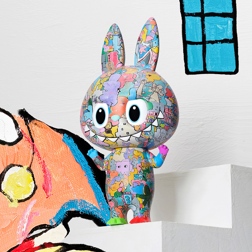 The Monsters MEGA LABUBU 400% Tenth Anniversary Collectible Figure  (Prototype Shown) View 3