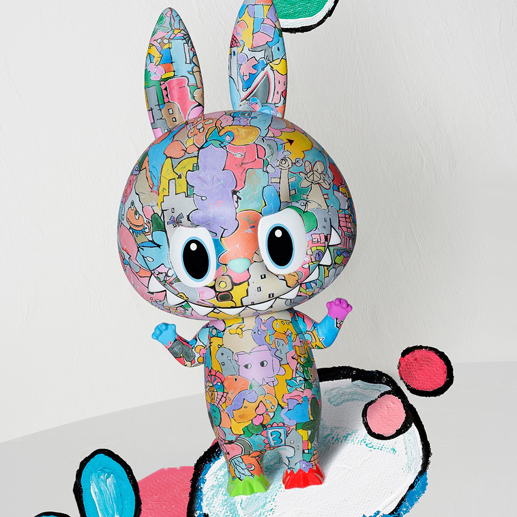 The Monsters MEGA LABUBU 400% Tenth Anniversary Collectible Figure  (Prototype Shown) View 4