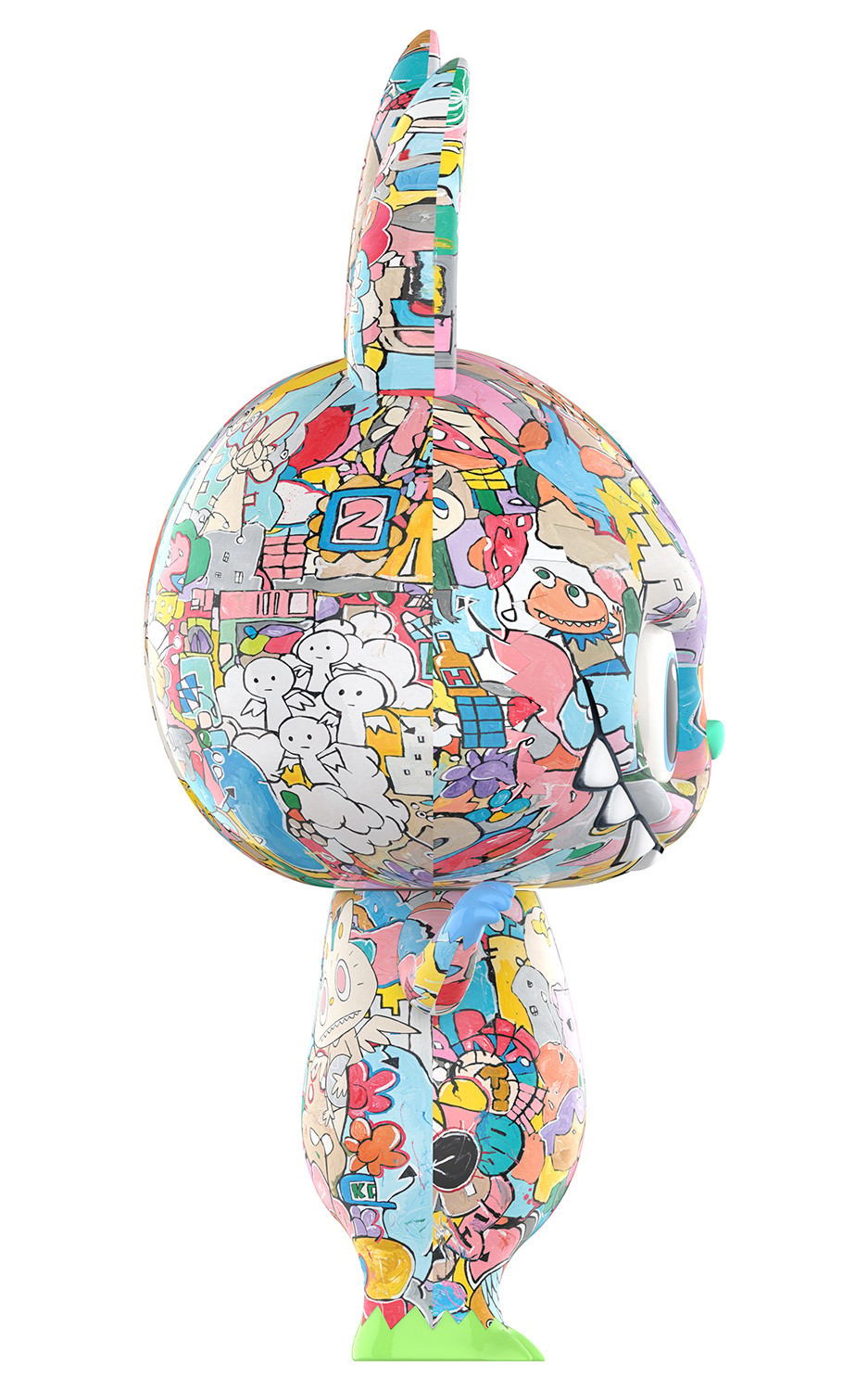 The Monsters MEGA LABUBU 400% Tenth Anniversary Collectible Figure  (Prototype Shown) View 8
