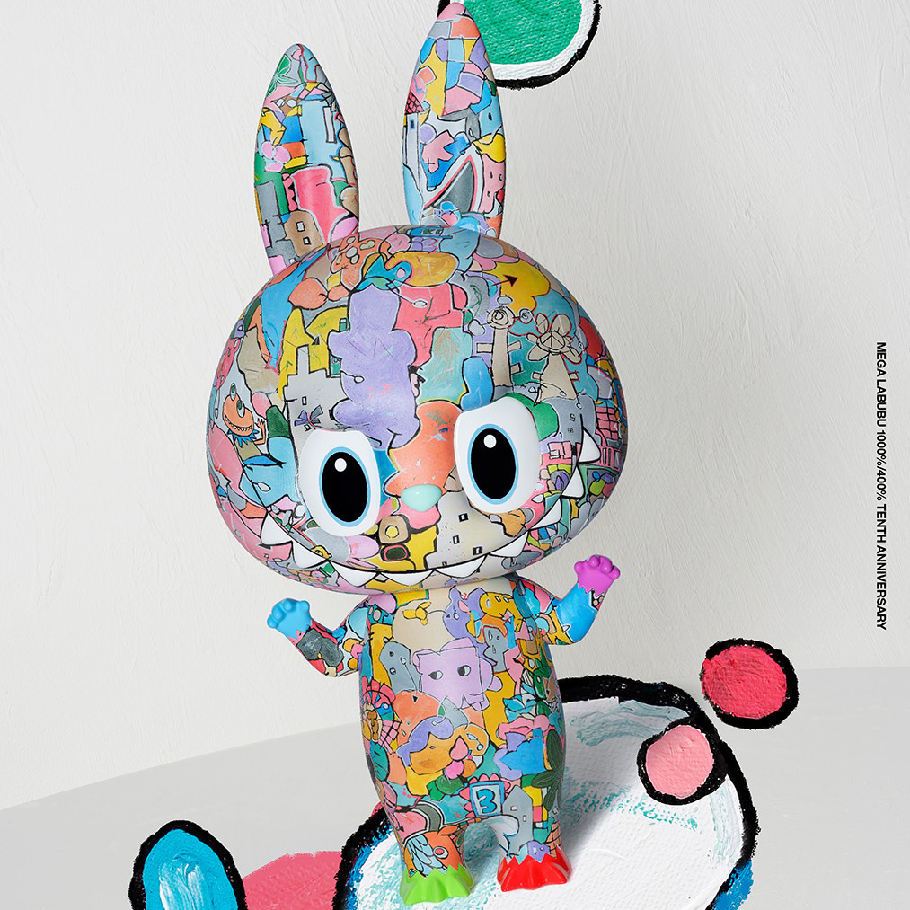 The Monsters MEGA LABUBU 1000% Tenth Anniversary Collectible Figure  (Prototype Shown) View 1