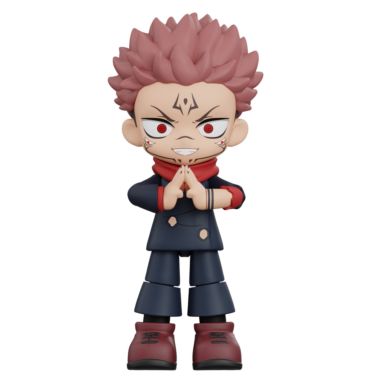 Jujutsu Kaisen Jujutsu Kaisen Series Scene Block - Sukuna Collectible Figure  (Prototype Shown) View 6