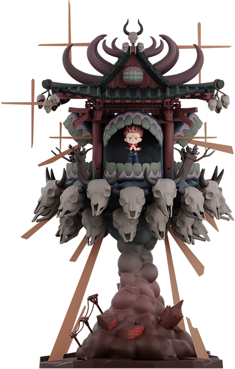 Jujutsu Kaisen Jujutsu Kaisen Series Scene Block - Sukuna Collectible Figure  (Prototype Shown) View 10