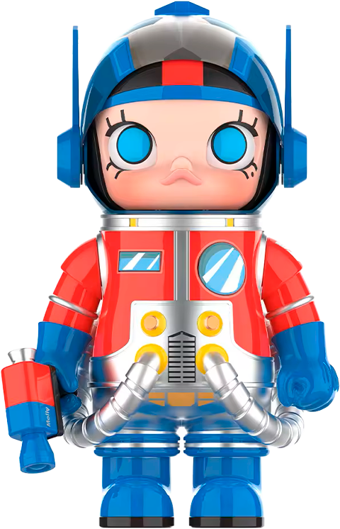 Molly x Transformers MEGA SPACE MOLLY 400% Optimus Prime Collectible Figure  (Prototype Shown) View 7