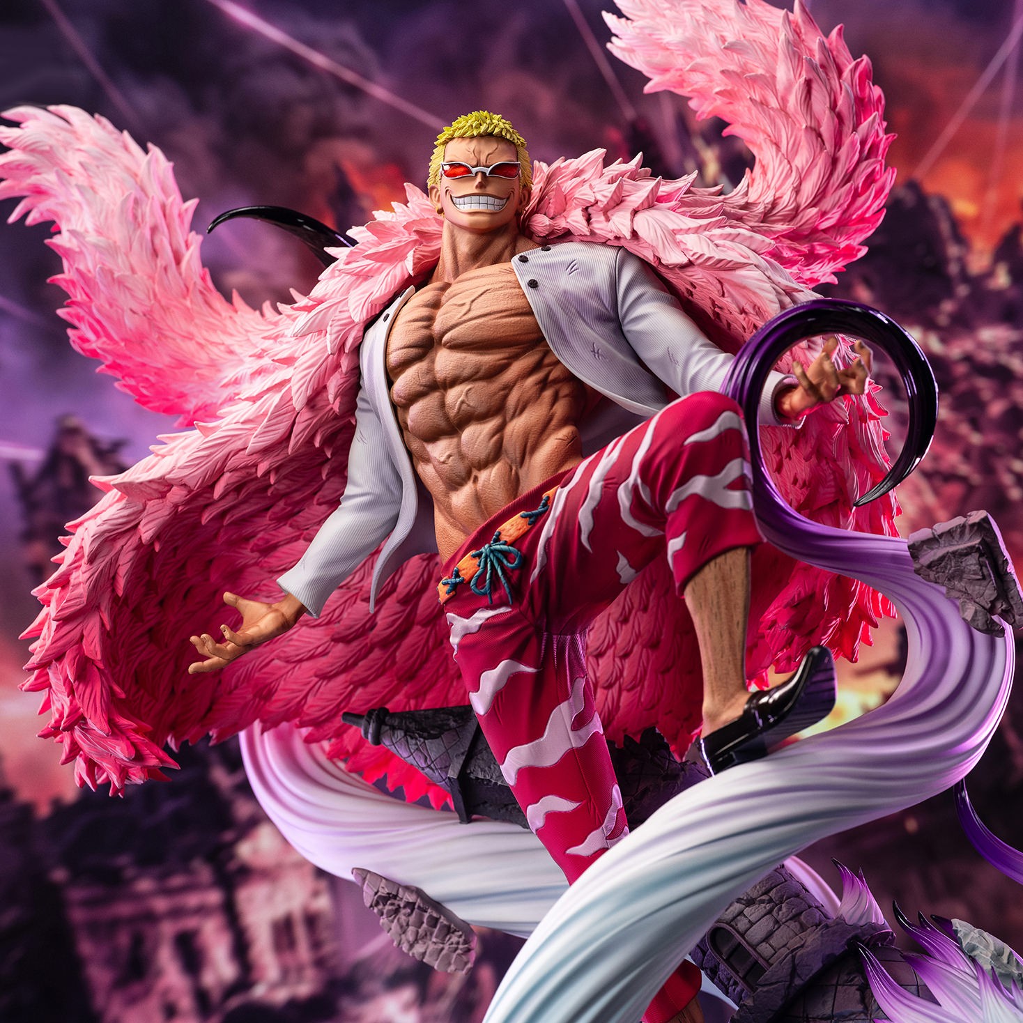 One Piece Donquixote Doflamingo (Premium Version) Statues  (Prototype Shown) View 3