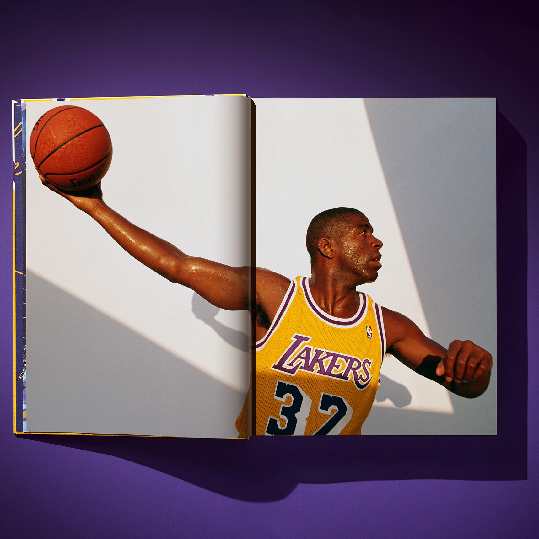Lakers Lakers. An Official History of the Purple & Gold Book  (Prototype Shown) View 4