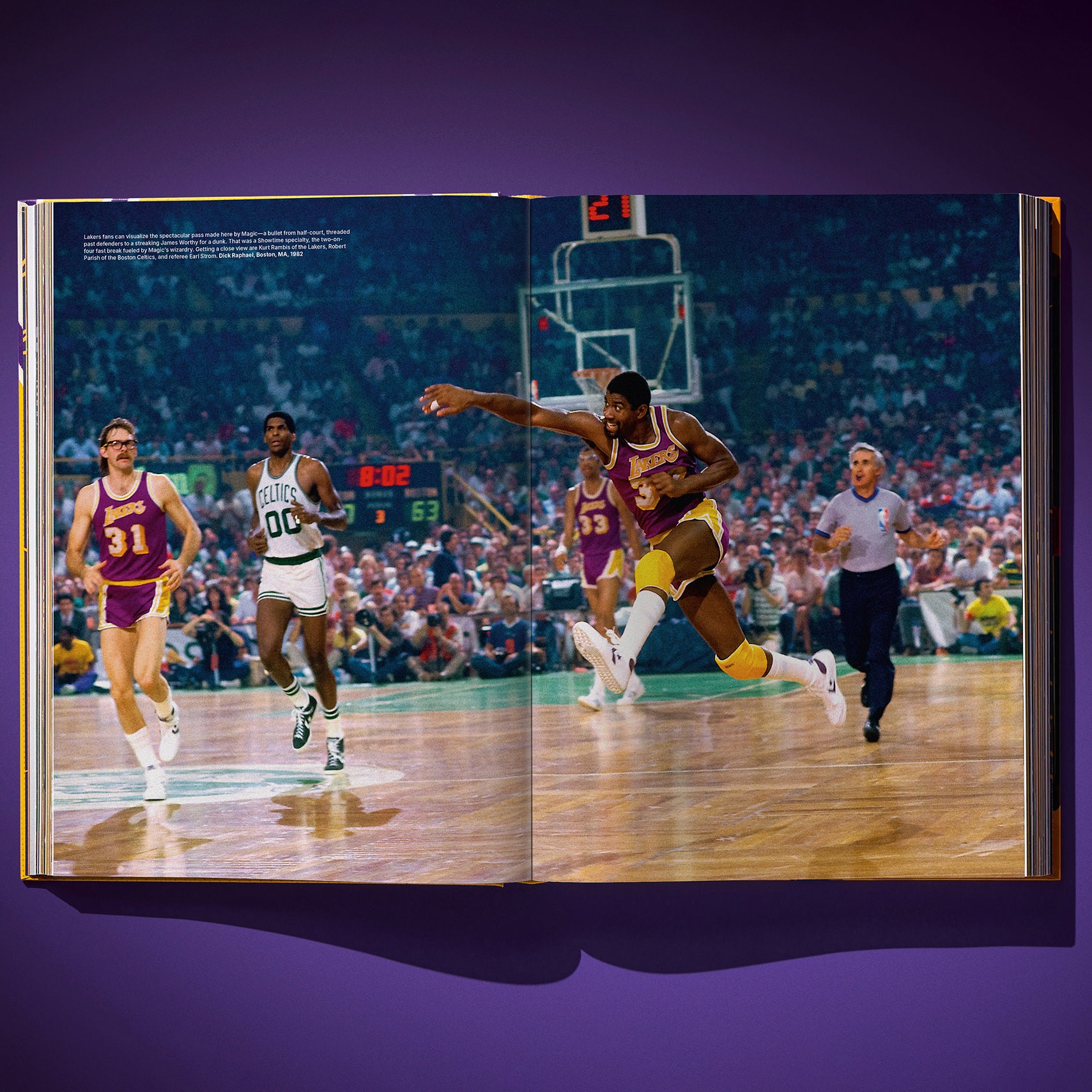 Lakers Lakers. An Official History of the Purple & Gold Book  (Prototype Shown) View 5