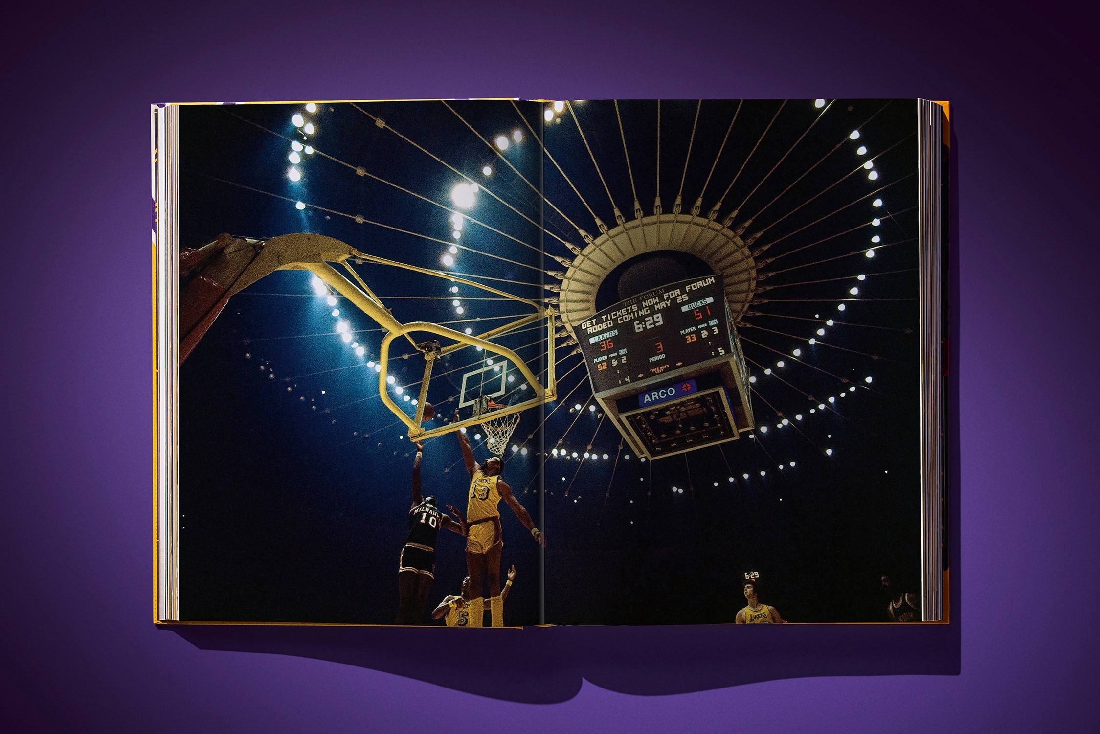 Lakers Lakers. An Official History of the Purple & Gold Book  (Prototype Shown) View 11
