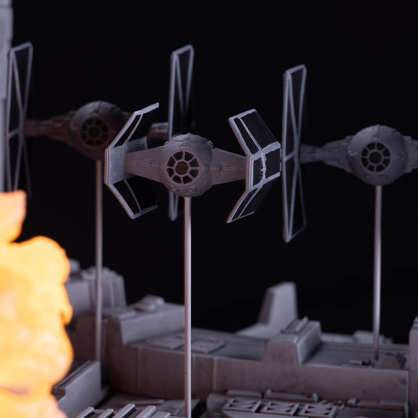Star Wars Trench Run Mini Scale Diorama  (Prototype Shown) View 5