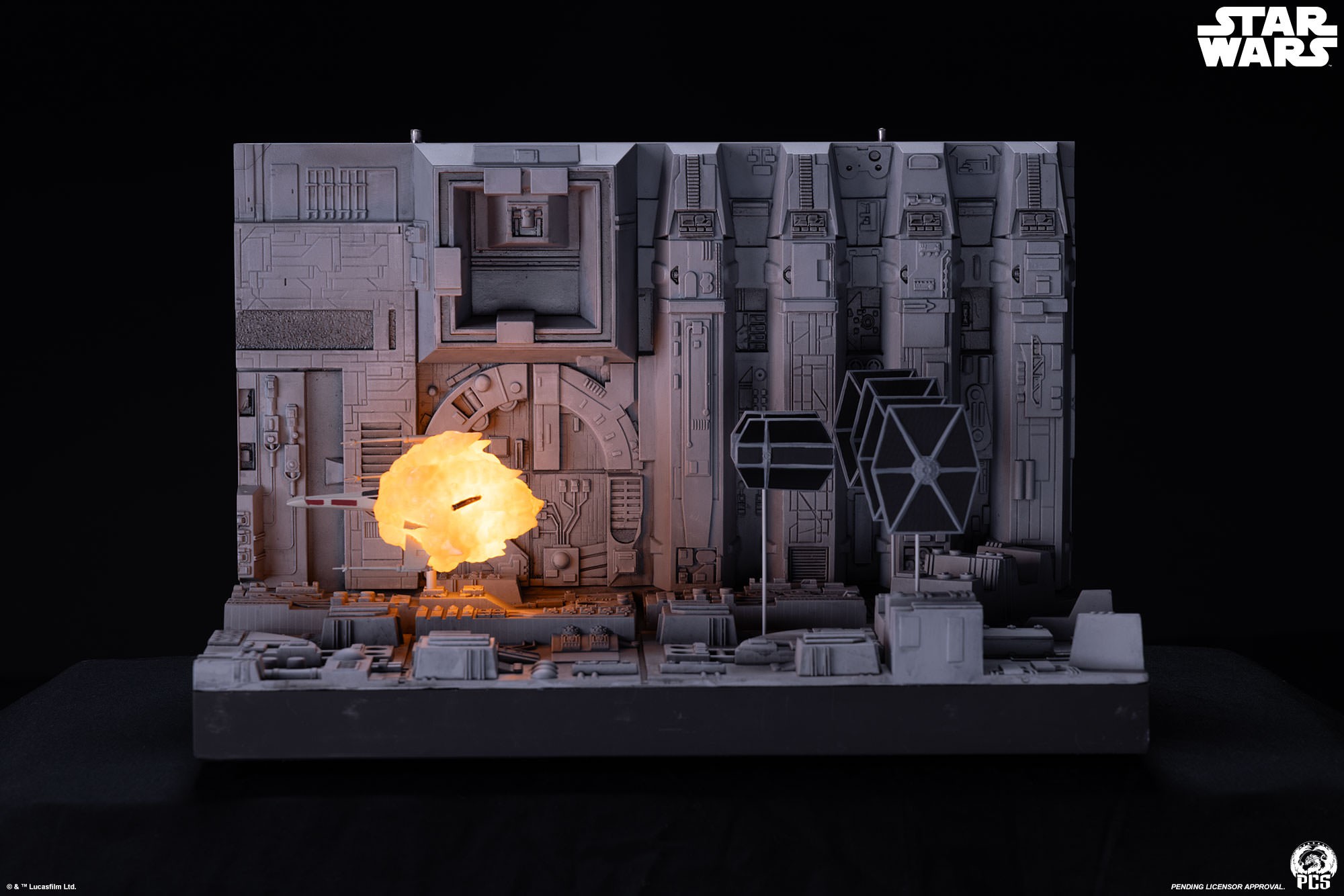 Star Wars Trench Run Mini Scale Diorama  (Prototype Shown) View 7