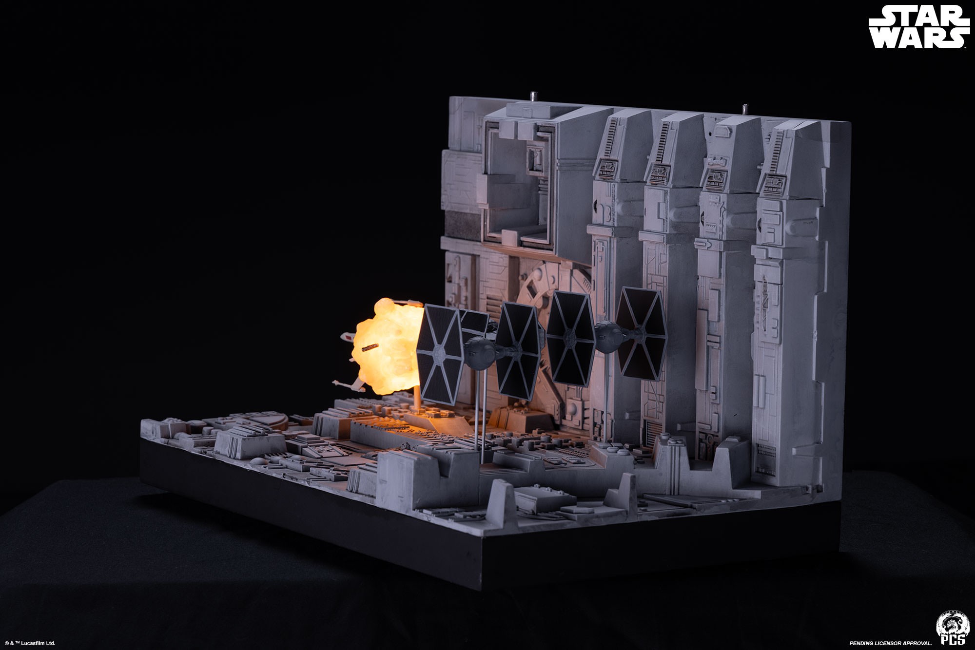 Star Wars Trench Run Mini Scale Diorama  (Prototype Shown) View 8