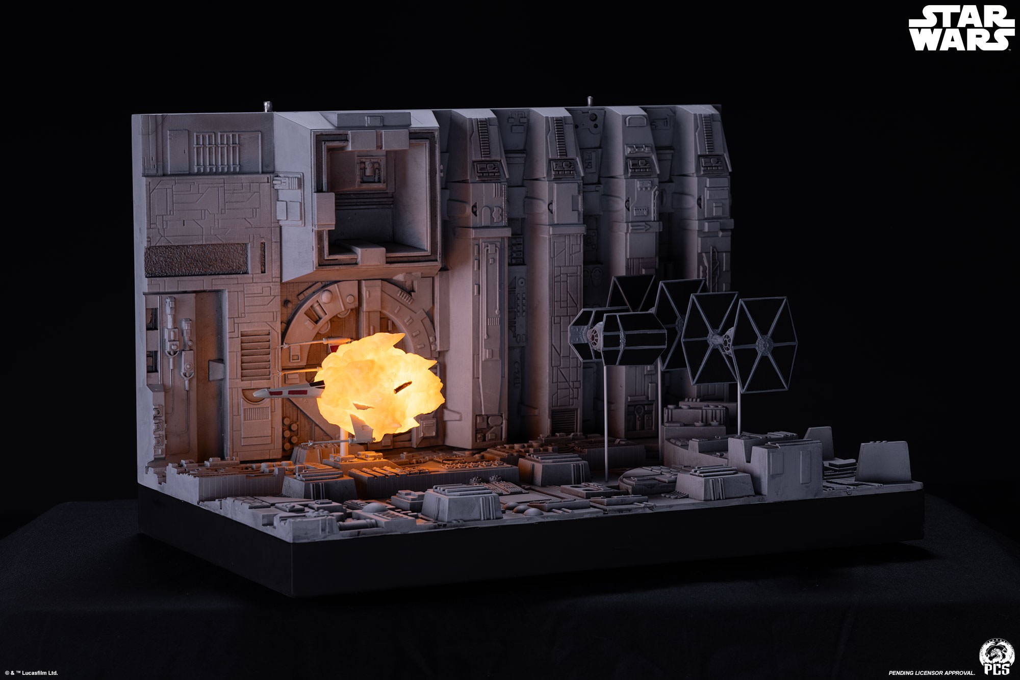 Star Wars Trench Run Mini Scale Diorama  (Prototype Shown) View 9