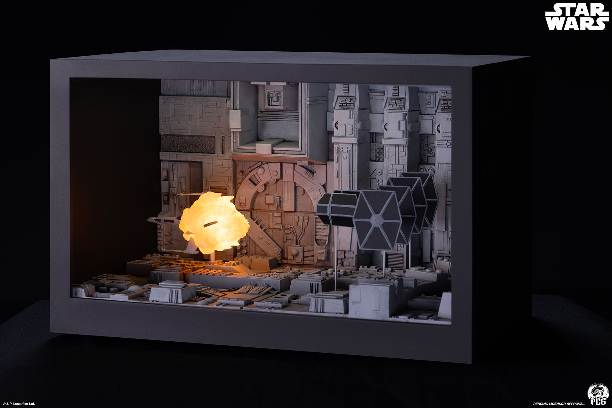 Star Wars Trench Run Mini Scale Diorama  (Prototype Shown) View 10
