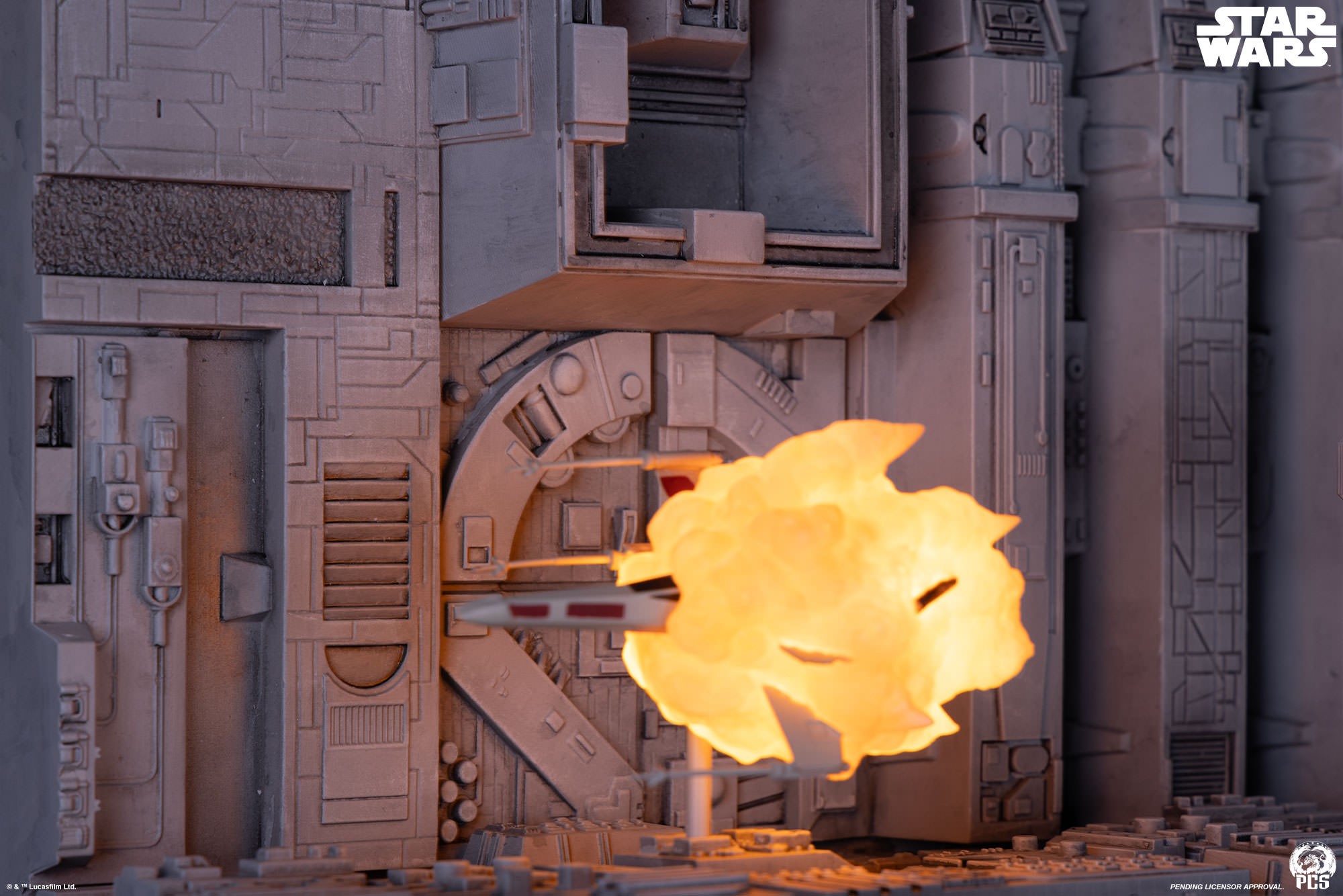 Star Wars Trench Run Mini Scale Diorama  (Prototype Shown) View 12