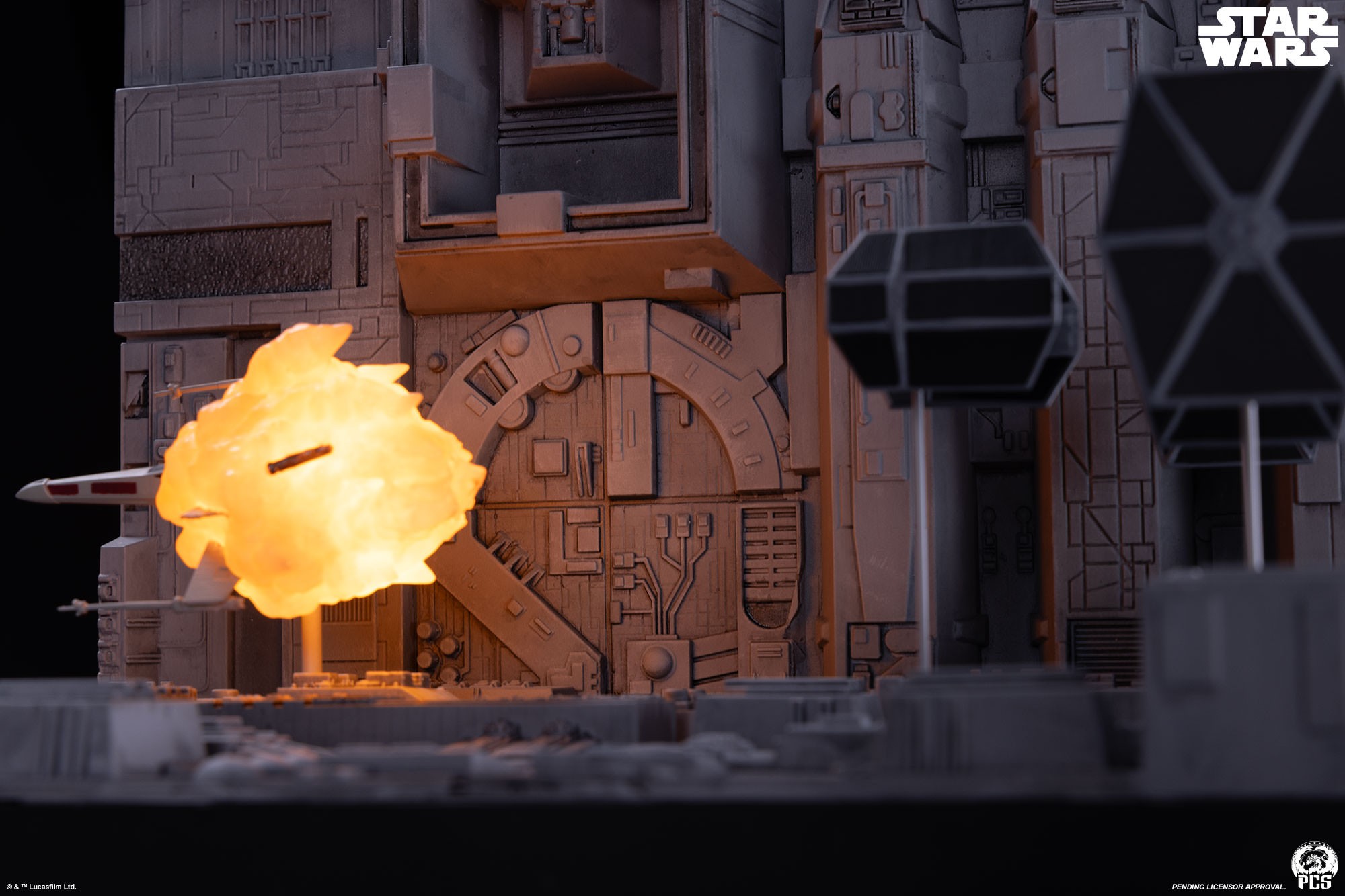 Star Wars Trench Run Mini Scale Diorama  (Prototype Shown) View 13