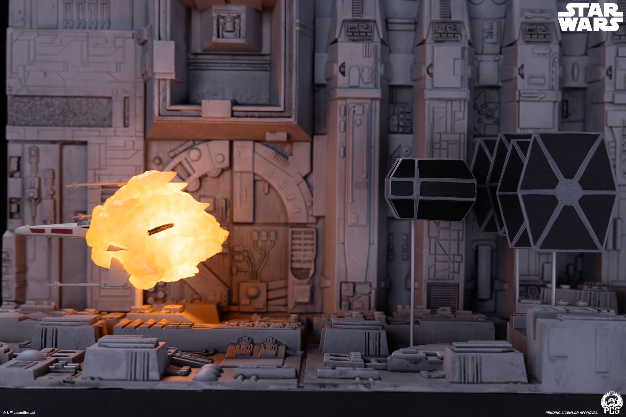 Star Wars Trench Run Mini Scale Diorama  (Prototype Shown) View 16