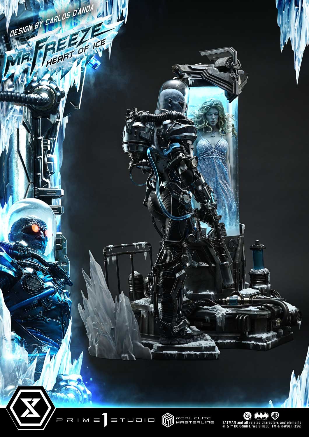 DC Comics Mr. Freeze: Heart of Ice 1:3 Scale Statue  Collector Edition (Prototype Shown) View 9