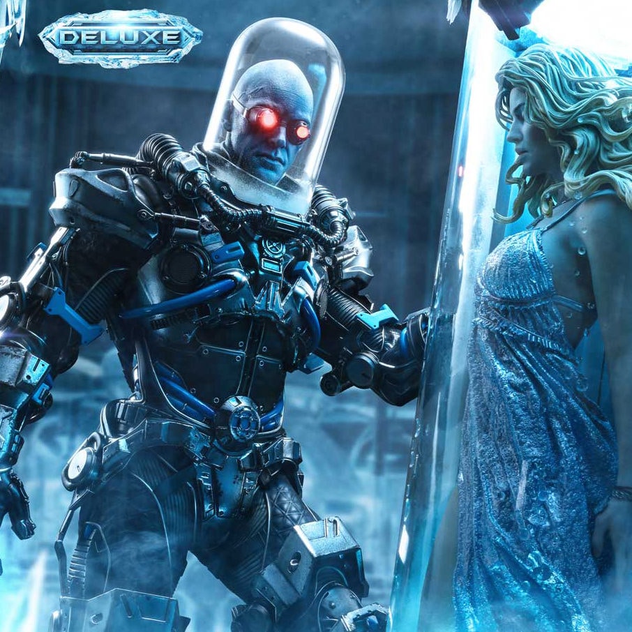 DC Comics Mr. Freeze: Heart of Ice (Deluxe Version) 1:3 Scale Statue  (Prototype Shown) View 1