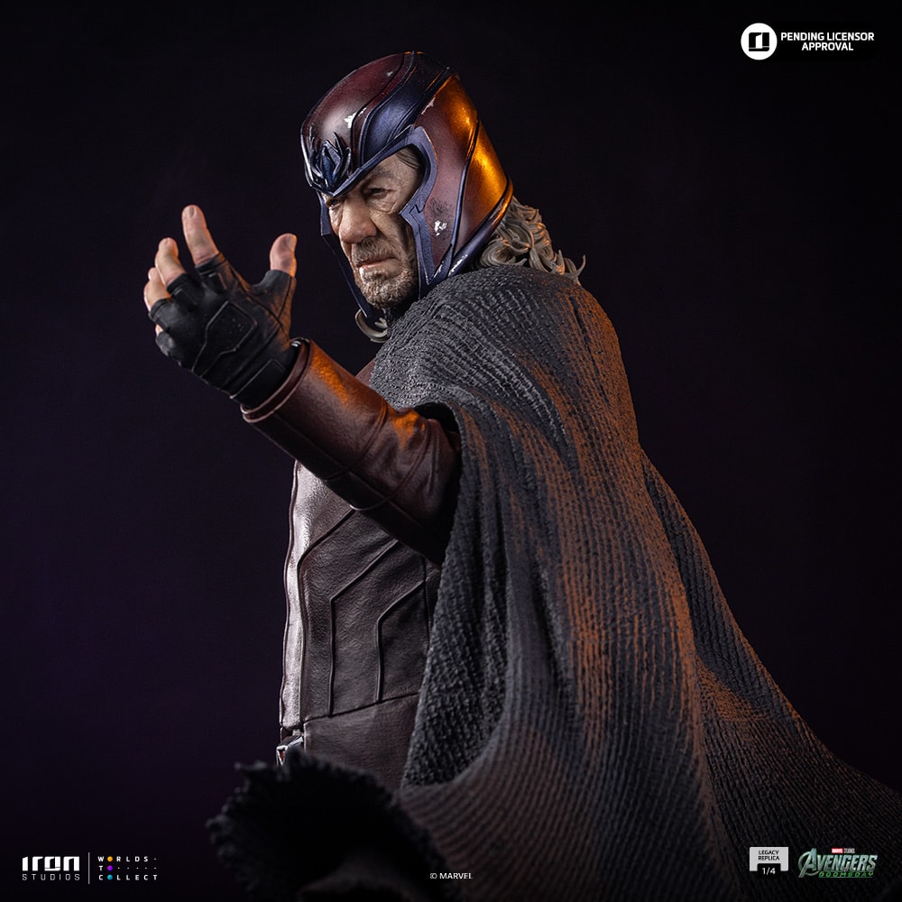 Marvel Magneto Quarter Scale Statue  (Prototype Shown) View 3